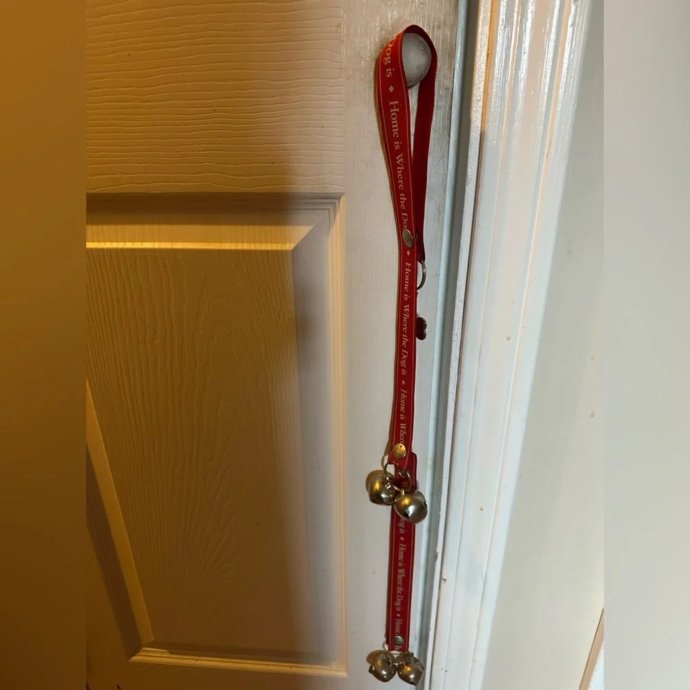 Dog Doorbell, Dog Potty Training Bells,POOCHIE BELLS USA Dog Trainer Recommended